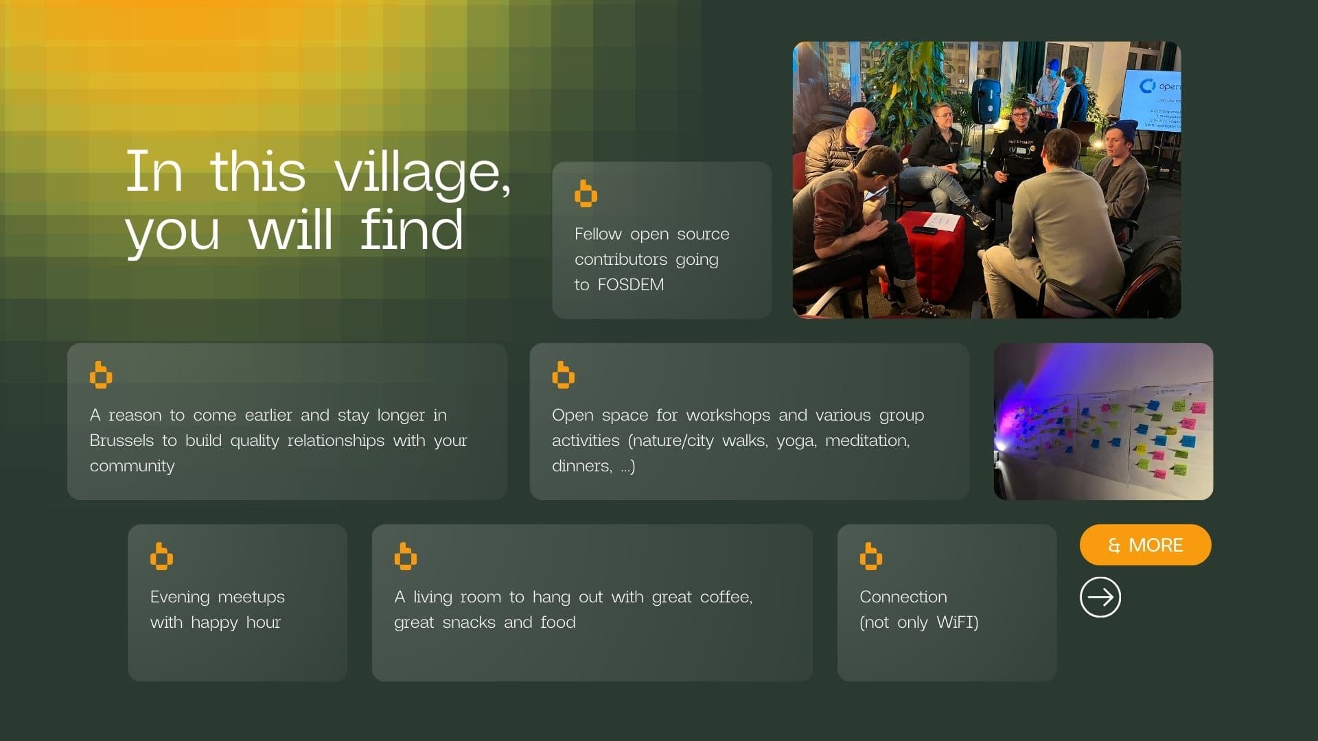 In this village, you will find
